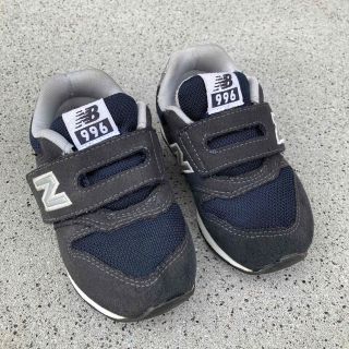 ニューバランス(New Balance)の【美品】ニューバランス　996　ベビー　キッズ　13.5cm ブラック 黒(スニーカー)