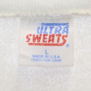 ULTRA SWEATS s s ヴィンテージ USA製 ロゴ プリント スウェット L