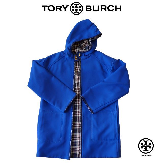 TORY BURCH ブルー コート ☆美品 トリーバーチ