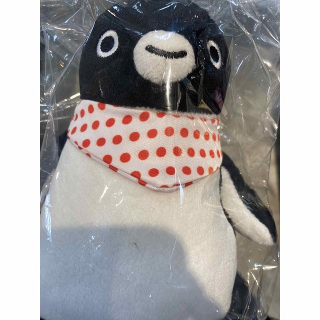 Suica ペンギン　ぬいぐるみ　水玉スカーフ