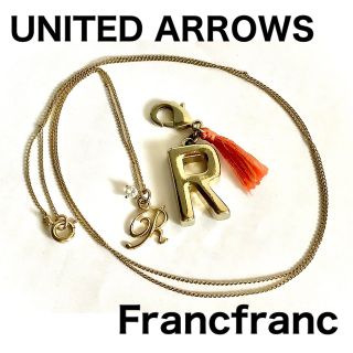 ビューティアンドユースユナイテッドアローズ(BEAUTY&YOUTH UNITED ARROWS)の【UNITED ARROWS / Francfranc】Rのネックレス&チャーム(ネックレス)