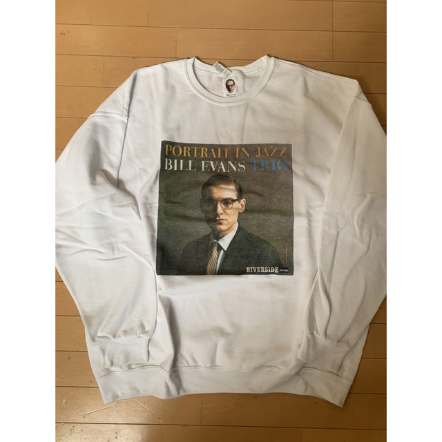 在庫処分・数量限定 ビルエヴァンス jerseys 白 XXL スウェット | www