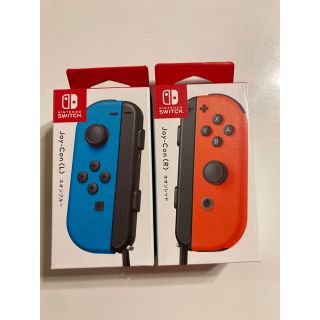 Nintendo Switch - Joy-Con レッド ブルー 新品未開封の通販 by yuri ...