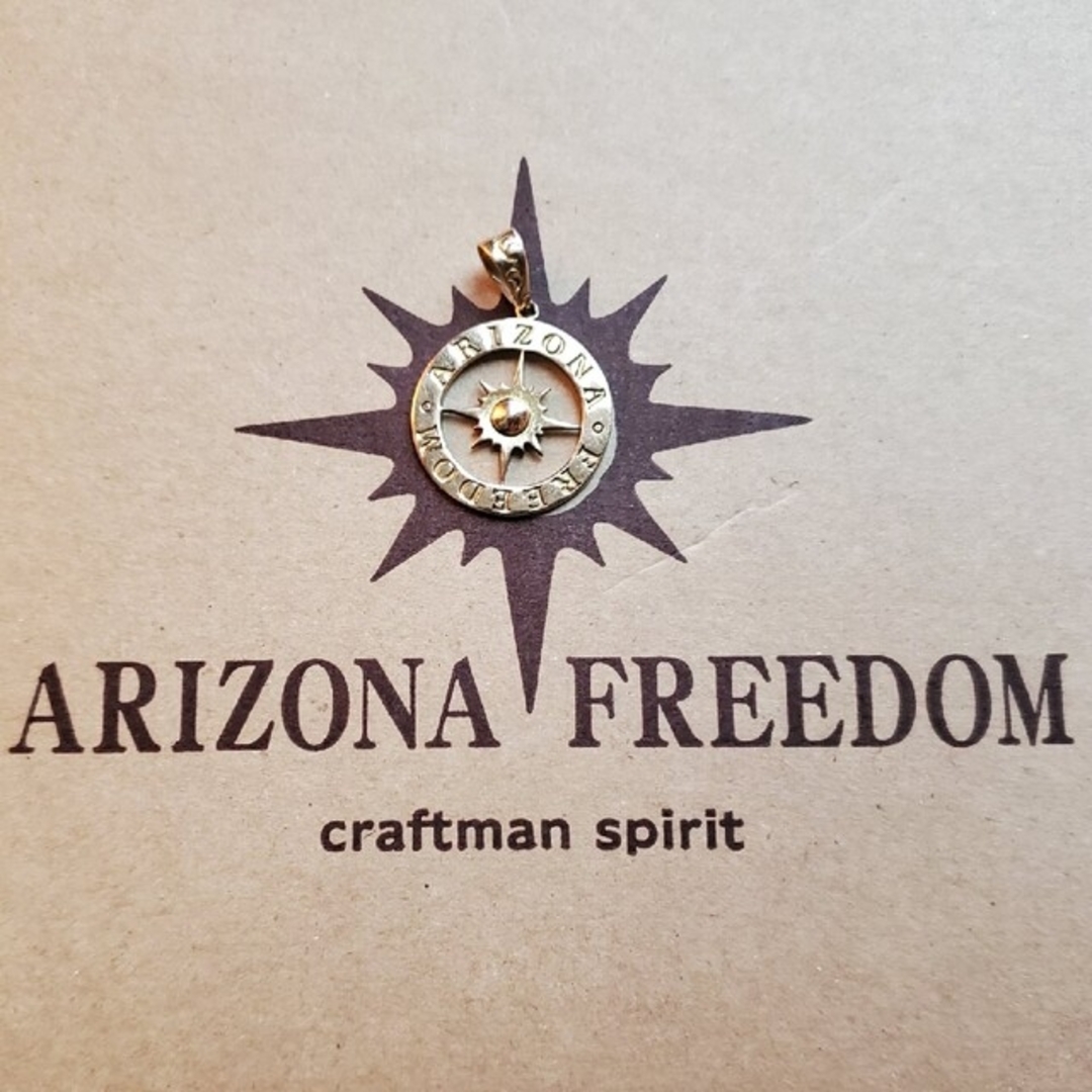 ARIZONA FREEDOM(アリゾナフリーダム)の【アリゾナフリーダム】全金トップ メンズのアクセサリー(ネックレス)の商品写真