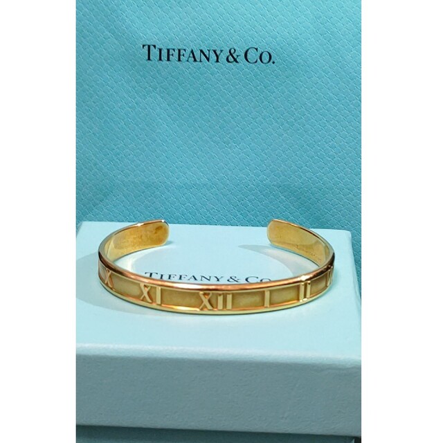 Tiffany & Co. - ティファニー k18 アトラス バングル