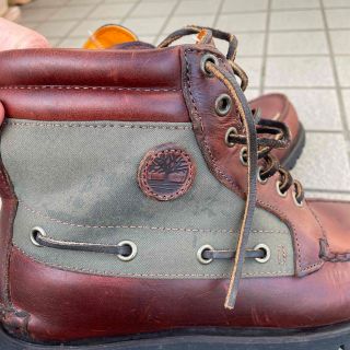 希少・最高峰モデル】Timberland Gore-Tex 7eye Handsewn モカシン