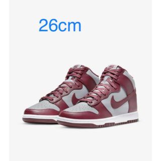 ナイキ(NIKE)のNike Dunk HighDark Beetroot and WolfGrey(スニーカー)