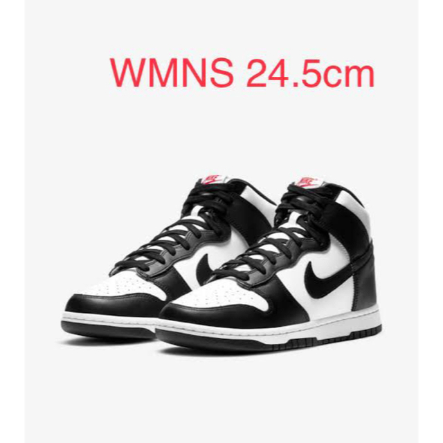 レディース送料込!Nike WMNS Dunk High Black and White"
