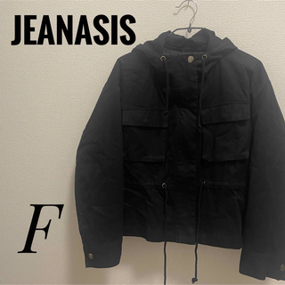 ジーナシス JEANASIS / ダウンジャケット　アウター　黒　フリーサイズ