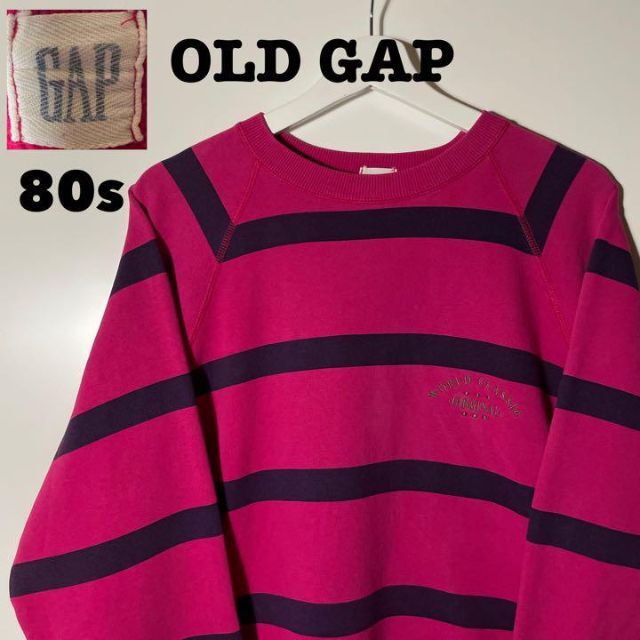 【オールドギャップ】80sヴィンテージ超希少❗️超美品❗️OLDGAP ボーダー