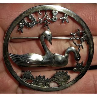 超希少!!ナバホVTGホースインホースシューシルバーピンUSA 50’s RRL レディース アクセサリー