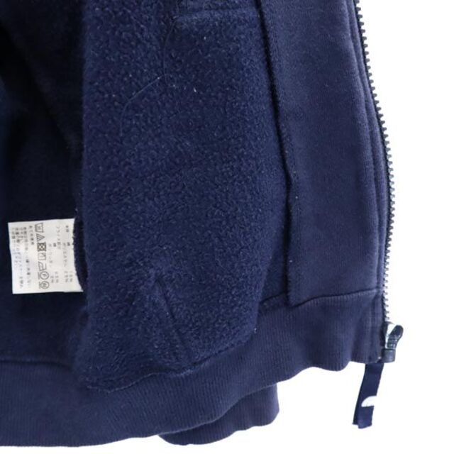 120【新品】ザノースフェイス キッズ トレーナー パーカー ネイビー