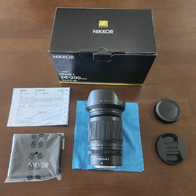 送料0円】 Nikon - ニコンZ24ｰ200mmf4/-6.3VR レンズ(ズーム