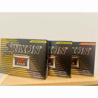 スリクソン(Srixon)の新品未開封⭐️スリクソン3箱セットゼットスター　zstar ゴルフボール 36球(ゴルフ)