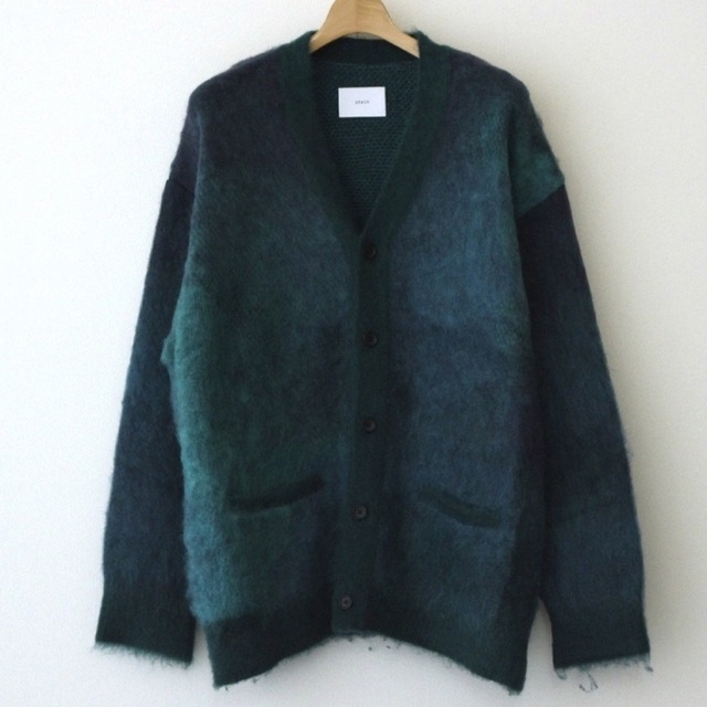 stein  GRADATION MOHAIR CARDIGAN