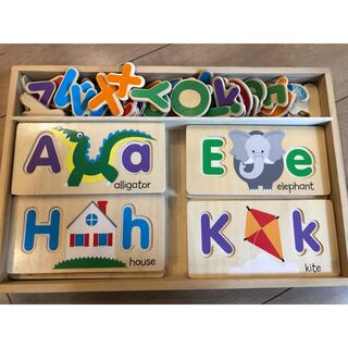 メリッサ&ダグ　アルファベットボードパズル(知育玩具)