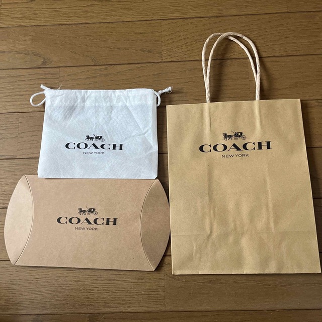 COACH(コーチ)のCOACHの袋（3点） レディースのバッグ(ショップ袋)の商品写真