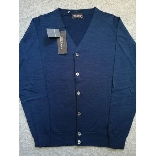 ジョンスメドレー(JOHN SMEDLEY)の【美品】JOHN SMEDLEY ジョンスメドレー ウール ニット カーディガン(カーディガン)