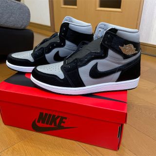 ナイキ(NIKE)のナイキ ウィメンズ エアジョーダン1 レトロ ハイ OG "ミディアム グレー"(スニーカー)