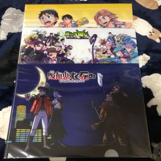 秋田書店 冬コミ C101 クリアファイル 吸血鬼すぐ死ぬ 入間くん 弱ペダ(キャラクターグッズ)