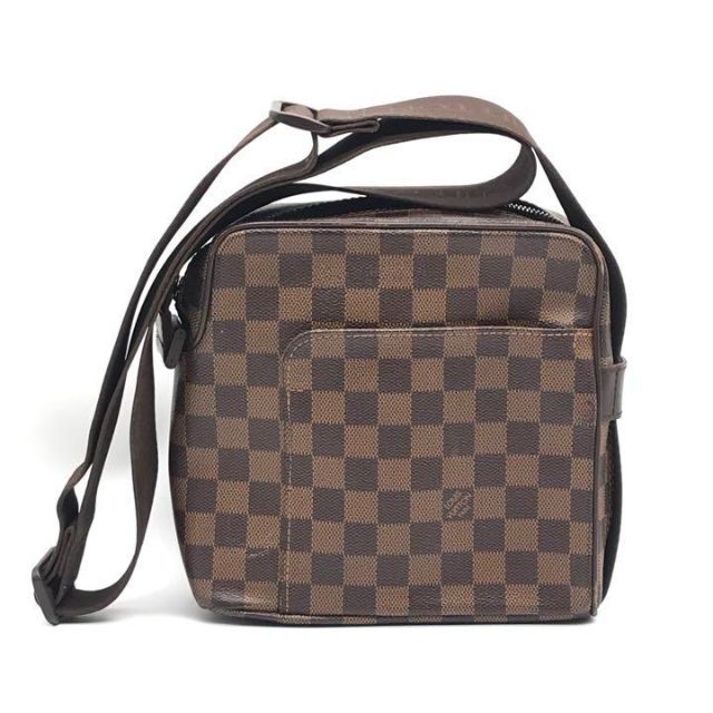 独特な ルイヴィトン VUITTON LOUIS ダミエ ショルダーバッグ オラフPM ショルダーバッグ