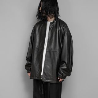 新品・未使用】stein LEATHER DREWSTRING JACKET | labiela.com