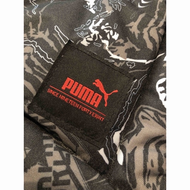 PUMA(プーマ)の(まるまる様専用)クツワ 防災ずきん&カバーセット　PUMA 黒 PM260BK インテリア/住まい/日用品の日用品/生活雑貨/旅行(防災関連グッズ)の商品写真