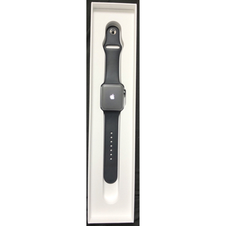 アップルウォッチ(Apple Watch)のAPPLE WATCH3 42 SGAL BK140-210(その他)