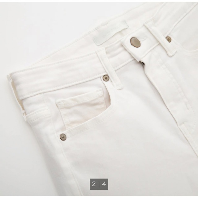 UNIQLO JEANS ユニクロジーンズ ホワイトデニム