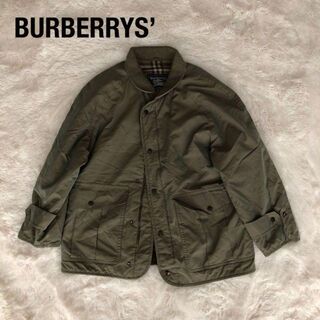 バーバリー(BURBERRY)のBURBERRYS’玉虫色コットンジャケットコート古着バーバリーノバチェック(その他)