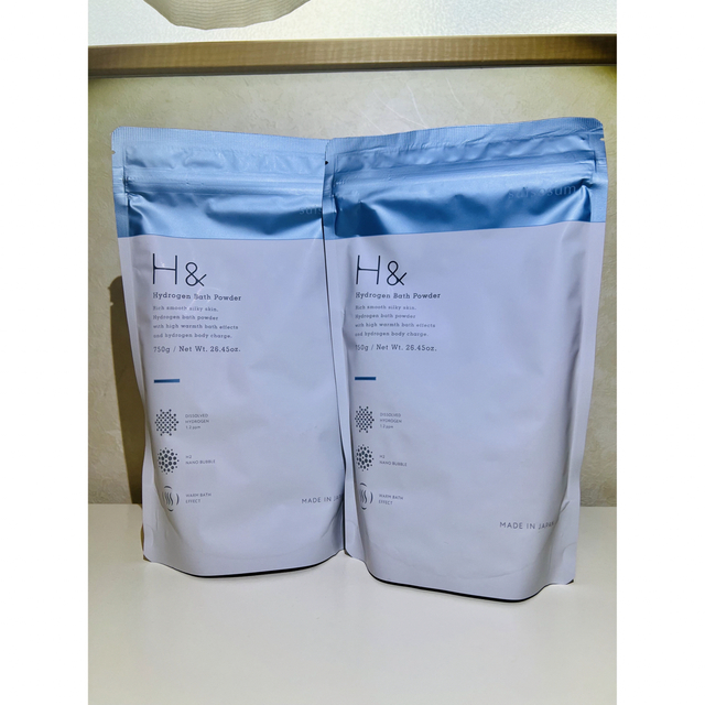 入浴剤 水素入浴剤 H& アッシュアンド 750g 2個 | フリマアプリ ラクマ