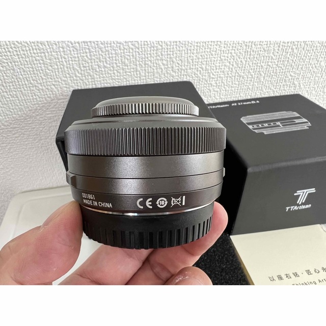 富士フイルム - 中古美品 TTArtisan 27mm F2.8 チタンブラック X