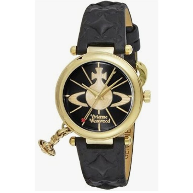 VivienneWestwoodブラック腕時計