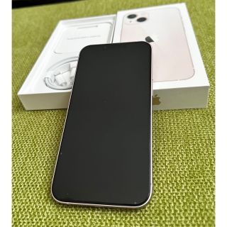 アイフォーン(iPhone)のiPhone 13 256GB simフリー版 ピンク（元箱・付属品未使用）(スマートフォン本体)