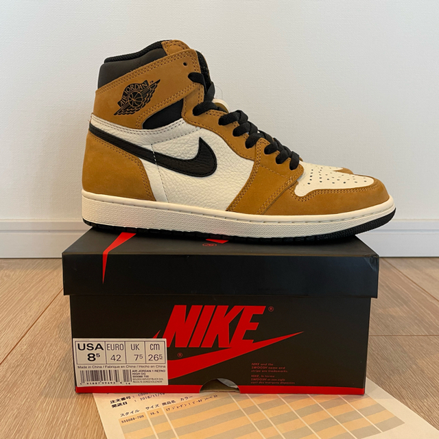 air jordan 1 rookie of the year 26.5cm - スニーカー