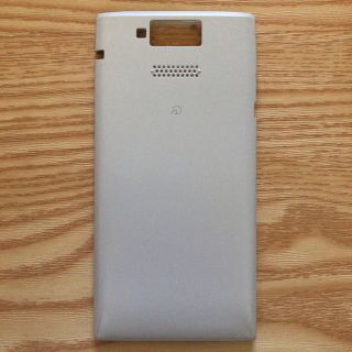 キョウセラ(京セラ)の【美品】DIGNO DUAL2 WX10K 背面カバー ホワイト(モバイルケース/カバー)