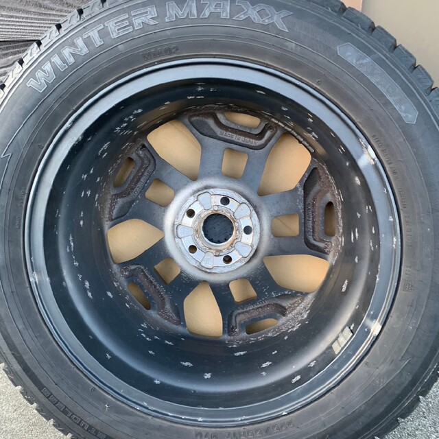 225/55R17 スバルxv gp7 純正ホイール （スタッドレスはオマケ） | www