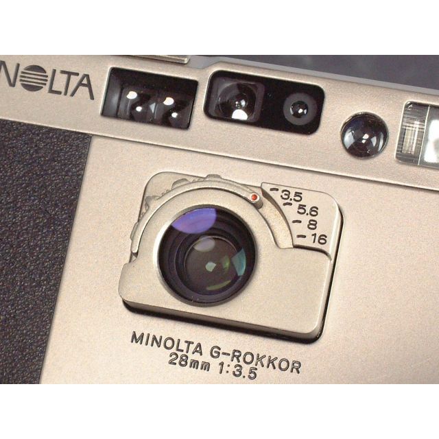 MINOLTA TC-1 G-ROKKOR 28mm F3.5 MINOLTA TC-1 G-ROKKOR 28mm F3.5