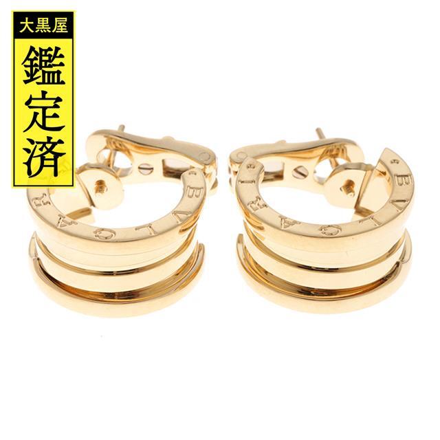 BVLGARI - ブルガリ　B-zero1ピアス　イエローゴールド　約15.4g 【430】