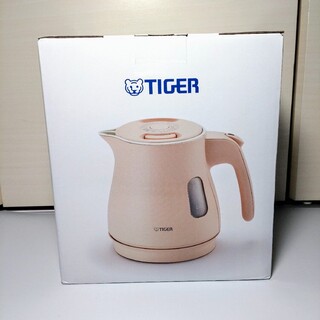 TIGER - タイガー 電気ケトル わく子 0.8L シェルピンク PCM-A080-PS