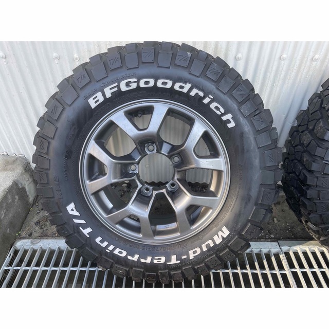 ジムニーシエラ　純正ホイール　bfgoodrich mt 1