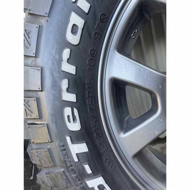 ジムニーシエラ　純正ホイール　bfgoodrich mt 4