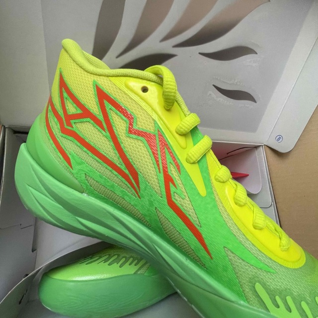 新品26cm MB.02 オレンジ PUMA ラメロボール プーマ バッシュ # sasebo