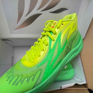 PUMA - 27.5cm MB.02 スライム PUMA ラメロボール プーマ バッシュの