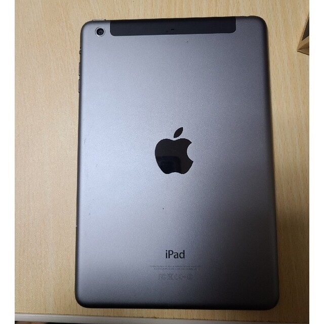 iPad(アイパッド)の【ジャンク品】　iPad mini 2 Wi-Fi + Cellular スマホ/家電/カメラのPC/タブレット(タブレット)の商品写真