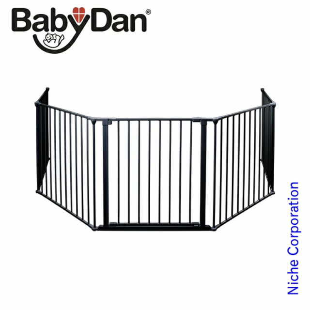 ベビーダン BabyDan ハースゲート XXL ブラック - ベビーフェンス/ゲート