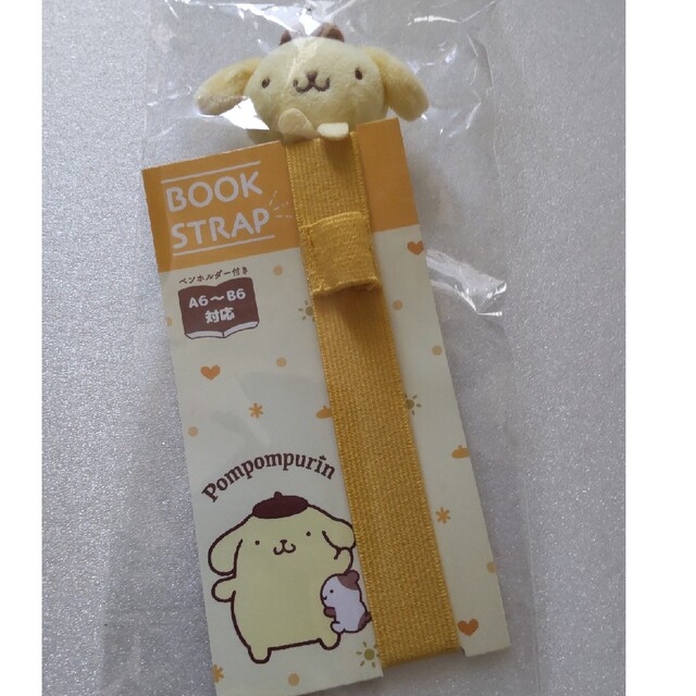 ポムポムプリン 手帳バンド bookstrap エンタメ/ホビーのおもちゃ/ぬいぐるみ(キャラクターグッズ)の商品写真