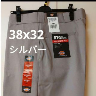 ディッキーズ(Dickies)の新品 38x32 SV ワークパンツ ディッキーズ シルバー(ワークパンツ/カーゴパンツ)