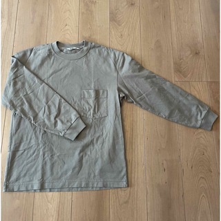 ユニクロ(UNIQLO)のUNIQLO U  ロンT  メンズSサイズ(Tシャツ/カットソー(七分/長袖))