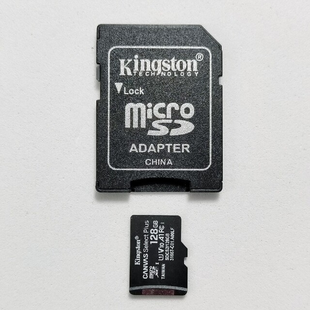 キングストン MicroSDカード 128GB 1枚 任天堂スイッチ動作確認済み